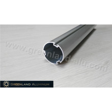 Tubo de cabeza de perfil de aluminio anodizado para persiana enrollable
